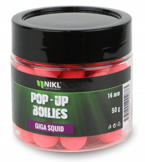 NIKL Plovoucí boilies Giga Squid 50g 14mm