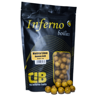 CARP INFERNO Boilies Nutra Line Ananas Krill 1kg 20mm