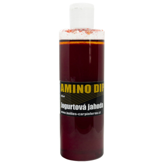 CARP INFERNO Amino Dip Nutra Line Jogurtová jahoda 250ml