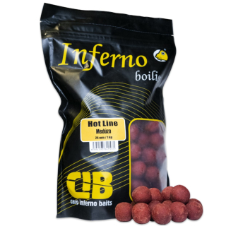 CARP INFERNO Boilies Hot Line Medúza 1kg 24mm