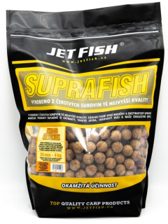 JET FISH Boilie SupraFish Krab Česnek 4kg 24mm