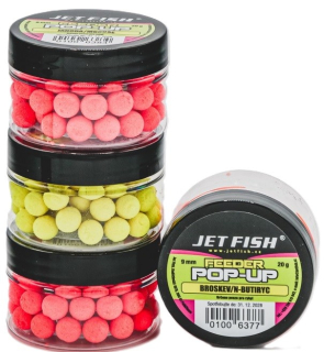 JET FISH Feeder Pop Up Broskev N-Butyric 20g 9mm