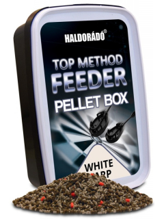 HALDORADO Top Method Feeder Pellet Box White Carp