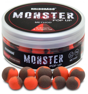 HALDORADO Monster Pop Up Method N-Butyric Mořský krab 9,11mm 30g