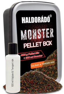 HALDORADO Monster Pellet Box N-Butyric Mořský krab 400g