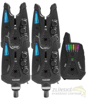 FLACARP Sada signalizátorů 4+1 X8 + RX8