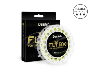DELPHIN Muškařská šňůra FLYRX WF5-F / 100FT
