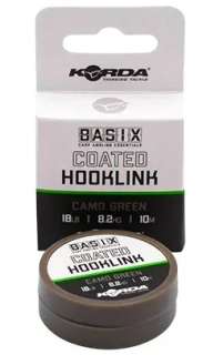 KORDA Šňůrka Basix Coated Hooklink 18lb 10m