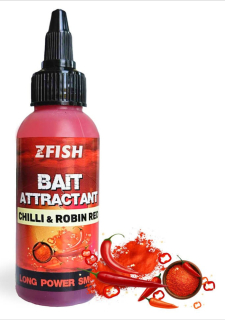 ZFISH Dip Bait Attractant Chilli - Robin Red 60ml
