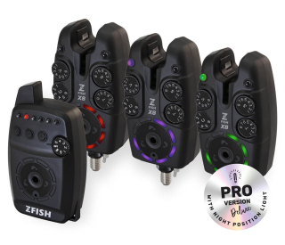 ZFISH Sada hlásičů Bite Alarm Set ZX8 PRO 3+1