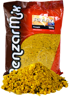 BENZAR MIX Předmíchaná krmná směs Ready Carp Groundbait Ananas 1kg