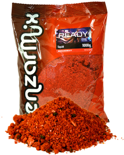 BENZAR MIX Předmíchaná krmná směs Ready Carp Groundbait Kalamár 1kg