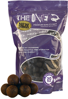 THE ONE Rozpustné boilie Purple 1kg 24mm