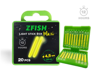 ZFISH Chemické světlo Box 20ks 4,5x 39mm