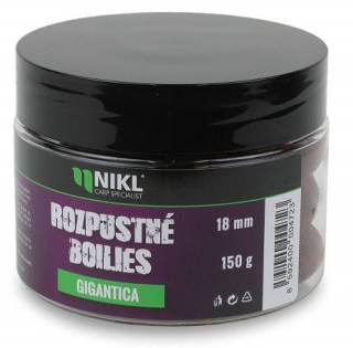NIKL Rozpustné boilies Gigantica 150g 18mm