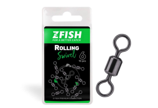 ZFISH Obratlík Rolling Swivel #10 22kg