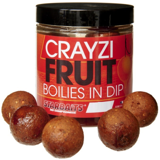 STARBAITS Boilies in dip Crayzi Fruit 150g 24mm