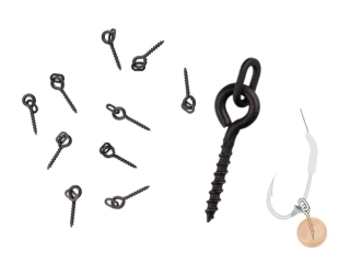 ZFISH Vrtáček s kroužkem Bait Screw & Oval Ring
