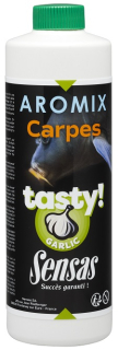 SENSAS Posilovač Aromix Carp Tasty Česnek 500ml