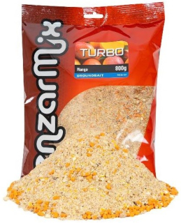BENZAR MIX Krmítková směs Turbo Groundbait Mango 800g