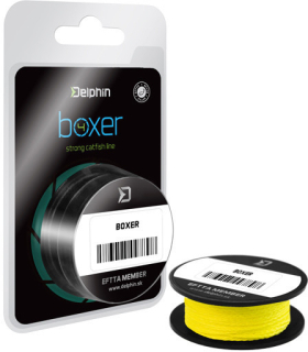 DELPHIN Sumcová návazcová šňůra Boxer 10m 0,50mm 41,7kg žlutá