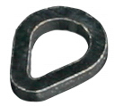 MIKADO Kroužky na háček slza 4x6mm 25ks