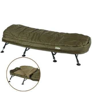 GIANTS FISHING Lehátko + spací pytel Bedchair/Sleeping Bag System RWX