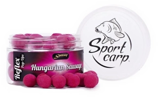 SPORTCARP Plovoucí boilies Reflex Maďarská klobása 150ml 15ml