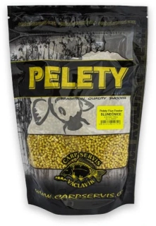 VÁCLAVÍK Pelety Fluo Feeder Slunečnice 700g 3-4mm