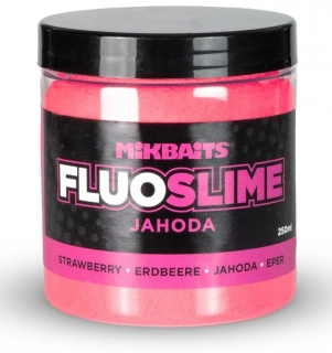 MIKBAITS Obalovací dip Fluo Slime Jahoda 100g