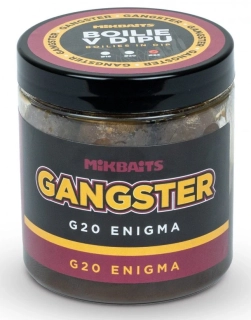 MIKBAITS Boilie v dipu Gangster G20 Enigma 250ml 20mm