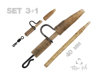 ZFISH Závěska Heavy Duty Clip Complete Set 40mm