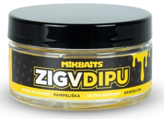 MIKBAITS Plovoucí v dipu Zig Ultra Pampeliška 15mm