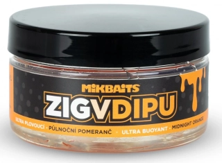MIKBAITS Plovoucí v dipu Zig Ultra Pulnoční pomeranč 15mm