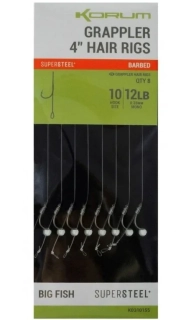 KORUM Hotový návazec Grappler Hair Rigs 10cm #12