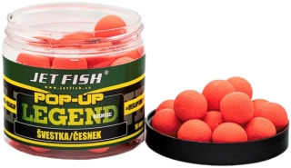 JET FISH Legend Range Pop Up Švestka Česnek 60g 16mm