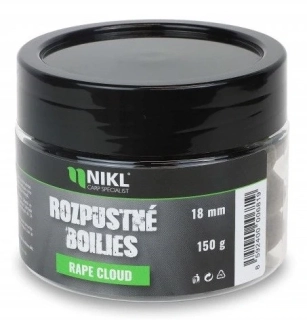 NIKL Rozpustné boilies Rape Cloud 18mm 150g