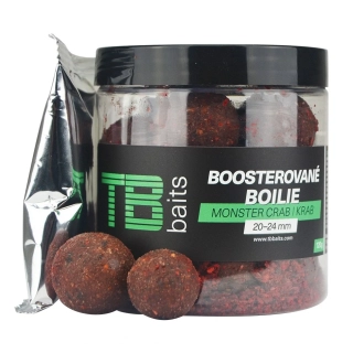 TB BAITS Boosterované boilie Monster Crab 120g 20-24mm