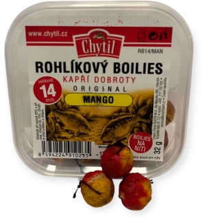 CHYTIL Rohlíkové boilies Mango 14mm 32g