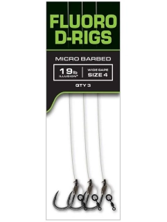 FOX Návazce Carp Ready Rigs Fluoro D-Rig 3ks #6