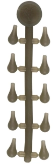 FOX Zarážky Edges Naturals Powergrip Hook Beads 20ks