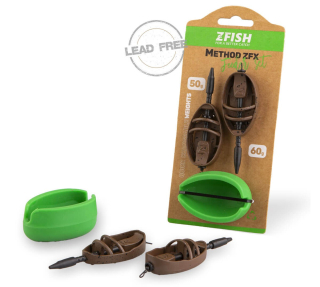 ZFISH Sada Method Feeder Set ZFX 50,60g + Formička