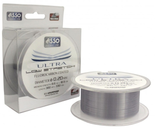 ASSO Vlasec Ultra Low Stretch 300m 0,22mm