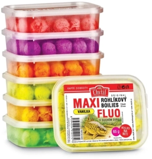 CHYTIL Rohlíkové boilies MAXI Fluo Amur 20mm 65g
