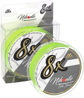 MIKADO Šňůra Nihonto Octa Braid Fluo 150m 0,08mm
