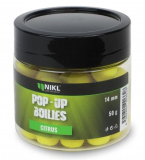 NIKL Plovoucí boilies Citrus 50g 14mm