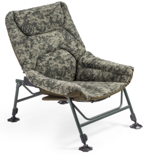 MIVARDI Pohovkové polohovací křeslo Camocode