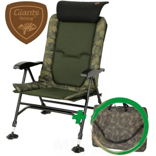 AKCE GIANTS FISHING Sedačka Chair Gaube XT + transportní taška