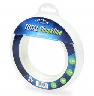 CARP´R´US Total Shock Line – Clear 0,60mm 100m 24,9kg