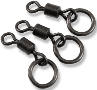 CARP´R´US Obratlíky s koužkem Ring Swivel #8 8ks